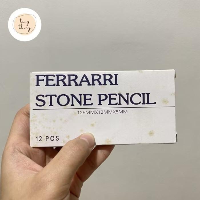 

Kapur Besi Ferrari/ Plate Stone Pencil isi 12 Batang 12pcs 12 pc / Stone Pencil 12pcs