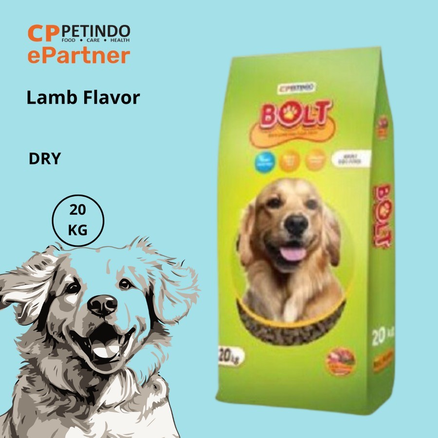 CPPETINDO CPPETINDO Bolt Lamb Flavor Dog Food 20 kg