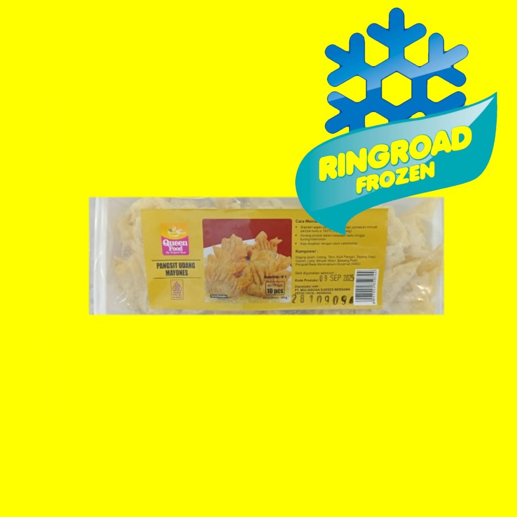 

QUEEN FOOD PANGSIT UDANG MAYO 200 GR - 10 PCS