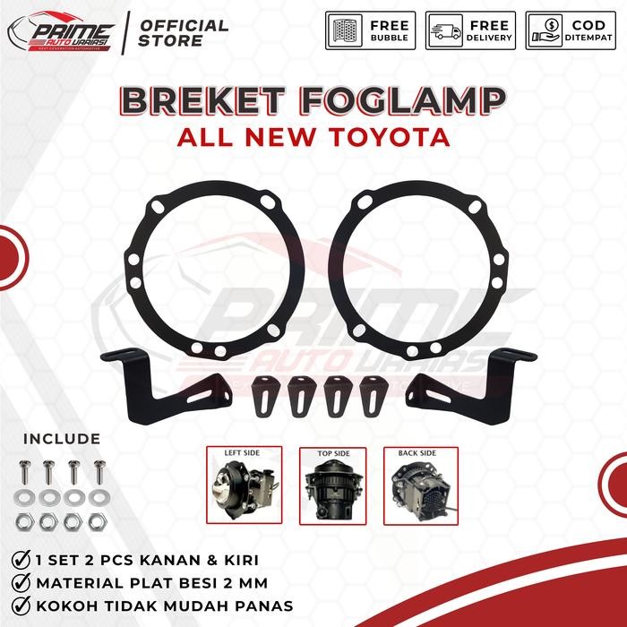 BRACKET BREKET LAMPU FOGLAMP BILED AVANZA PNP RAIZE CALYA AGYA ALL NEW RUSH DUDUKAN LAMPU MOBIL BILE