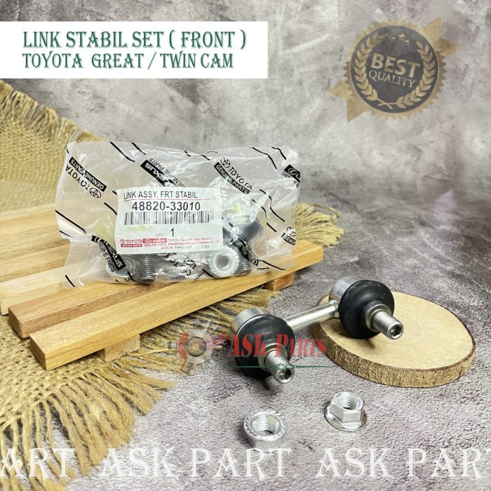 stabilizer stabil link link stabil depan front great corolla