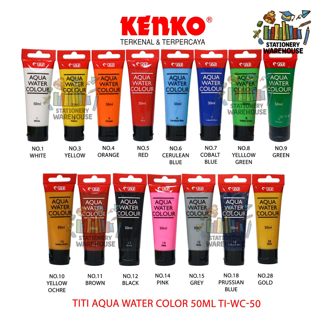 

AQUA WATER COLOUR TITI TI-WC-50 Water Cat Color