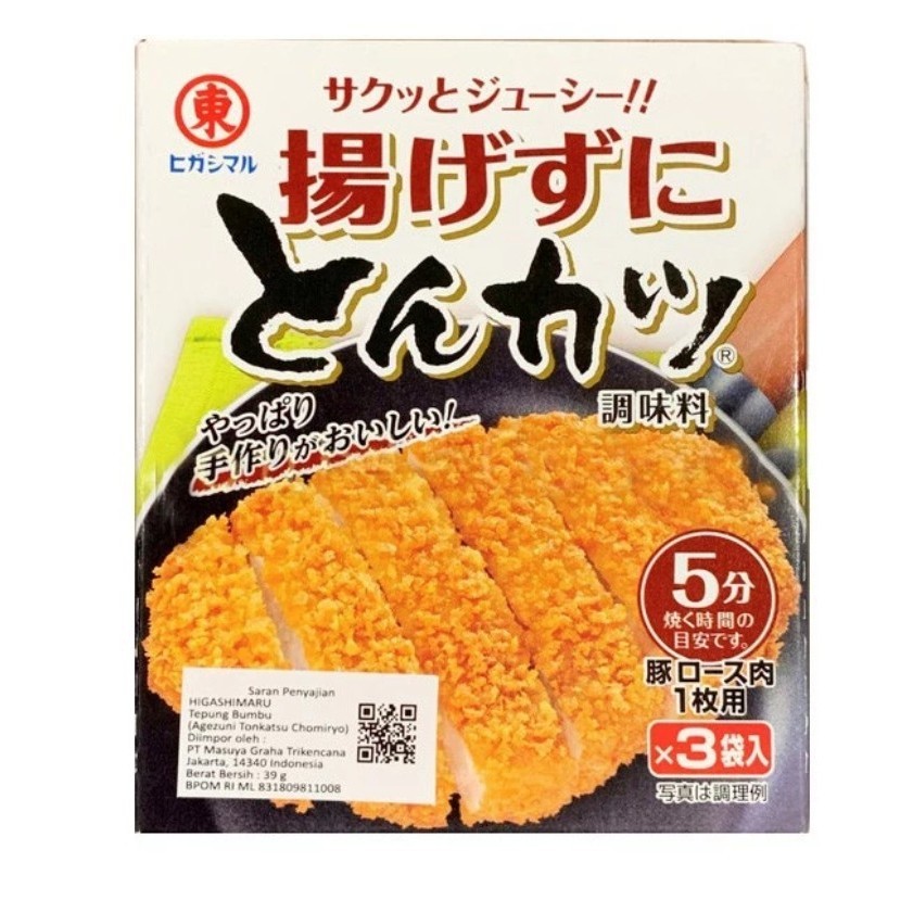 

Tepung Bumbu Ayam Katsu Higashimaru Agezuni Tonkatsu Chomiryo 39 Gram