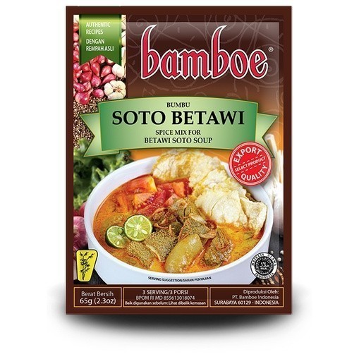 

JOSCELLY.ID BAMBOE Bumbu Soto Betawi