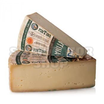 

Keju Import Italy Italian Fontina Pontina Soft Cheese Block 100 gr