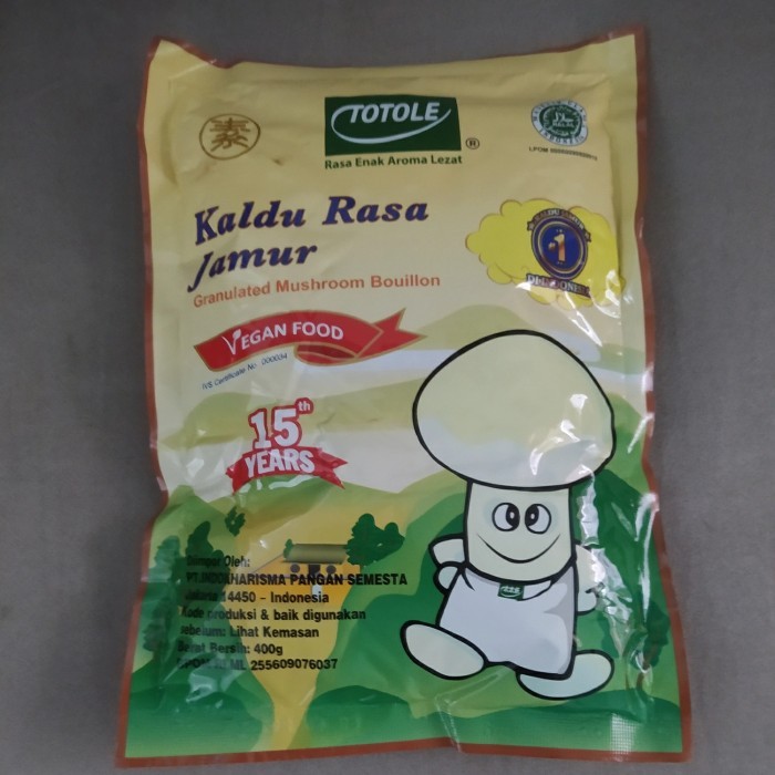 

400 gram Totole kaldu jamur/ Mokocing