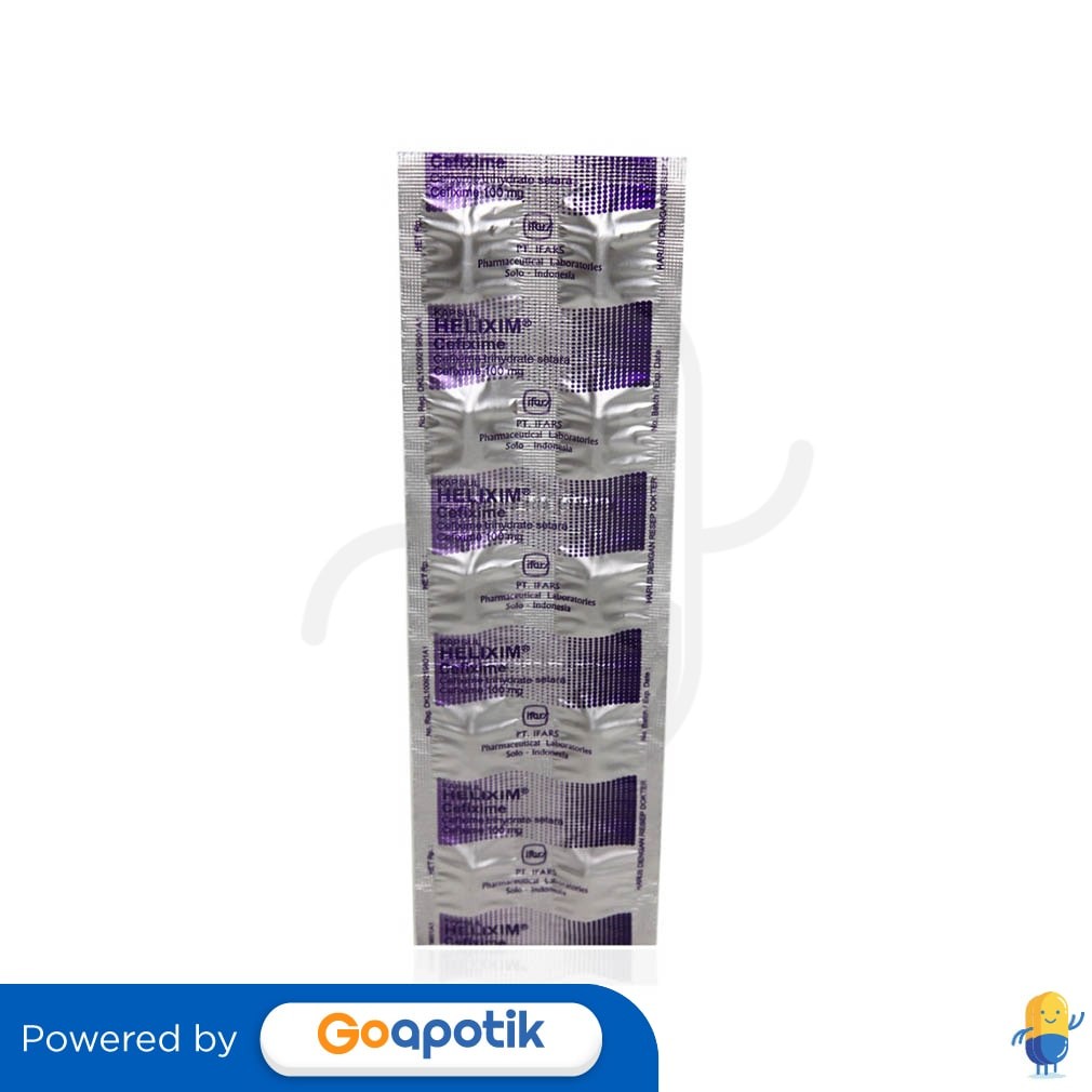 Helixim 100 Mg Strip 10 Kapsul