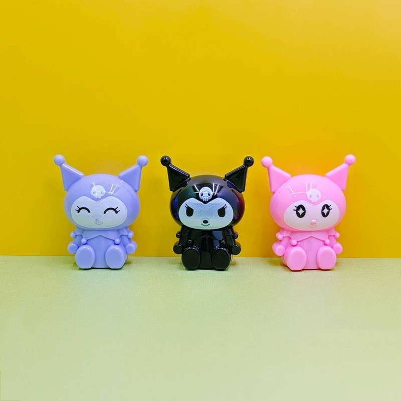 

New Kawaii Kuromi 52pcs Pencil Sharpener Creative Cartoon Stationery School Supply Stationery School Supplie Toy Gift Hot Sale