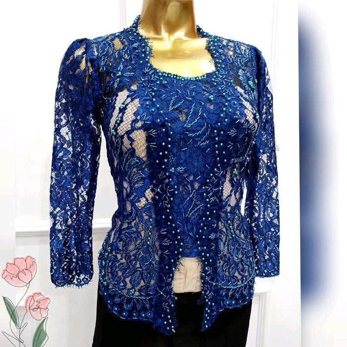 KEBAYA WISUDA, KEBAYA SAJA,Kebaya Metalik lengan panjang , mewah sudah dipayet premium anti karat,ng