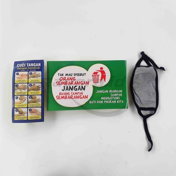 

Paket : Stiker Larangan Buang Sampah + bonus Stiker Cara Cuci Tangan