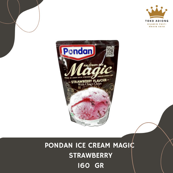

PONDAN ICE CREAM MAGIC STRAWBERRY 160GR