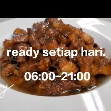 

Samcan babi kecap berat bersih matang kemasan 1kg ( ready setiap hari )