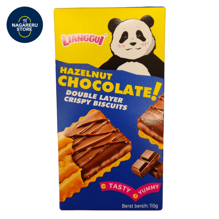 

Lianggui biscuit hazelnut chocolate crispy 110gr