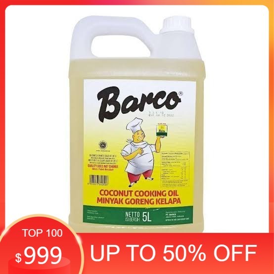 

Minyak Goreng Kelapa Barco 5Liter Best Seller