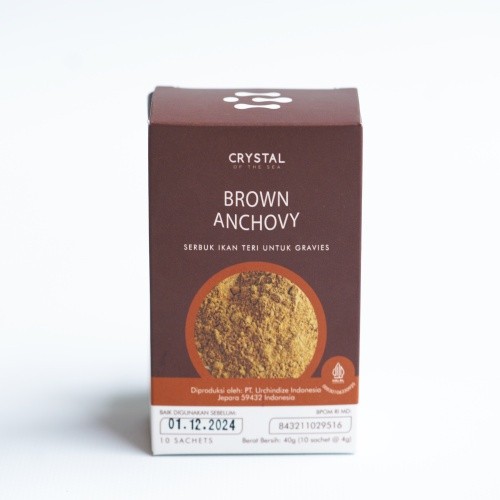 DUTTYSTORE  Crystal of the Sea - Brown Anchovy Powder Sachet 4gr