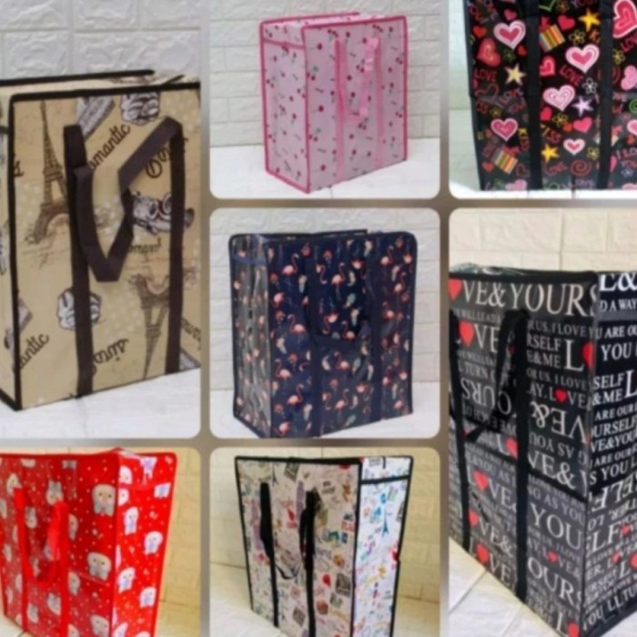 Tas Terpal Karung Motif Tas Jumbo Motif Kuat