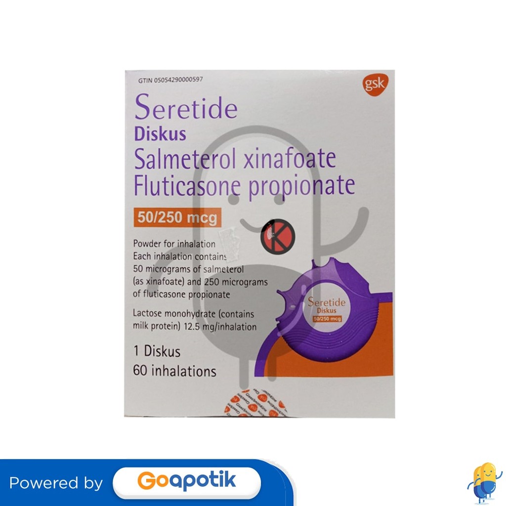Seretide Diskus 50/250 Mcg Box
