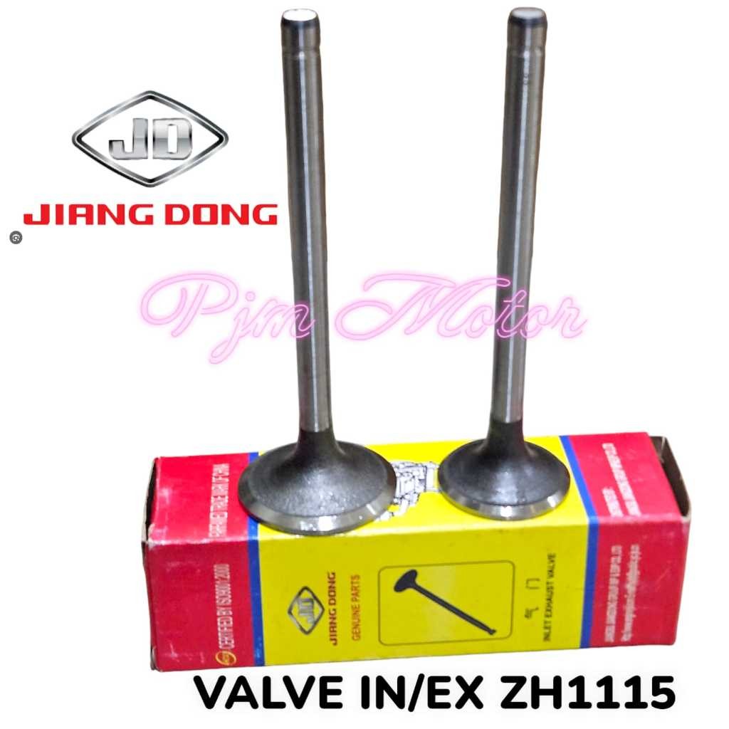 

JD ZH1115 VALVE IN EX klep api minyak mesin diesel jiang dong ZH1118 23PK 24PK 26PK ORIGINAL amplas