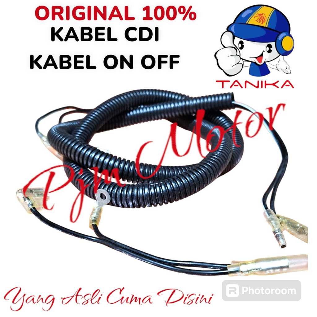 

TANIKA 328 STOP SWITCH kabel coil cdi kabel saklar on off mesin potong rumput 318 338 330 tl33 dll amplas