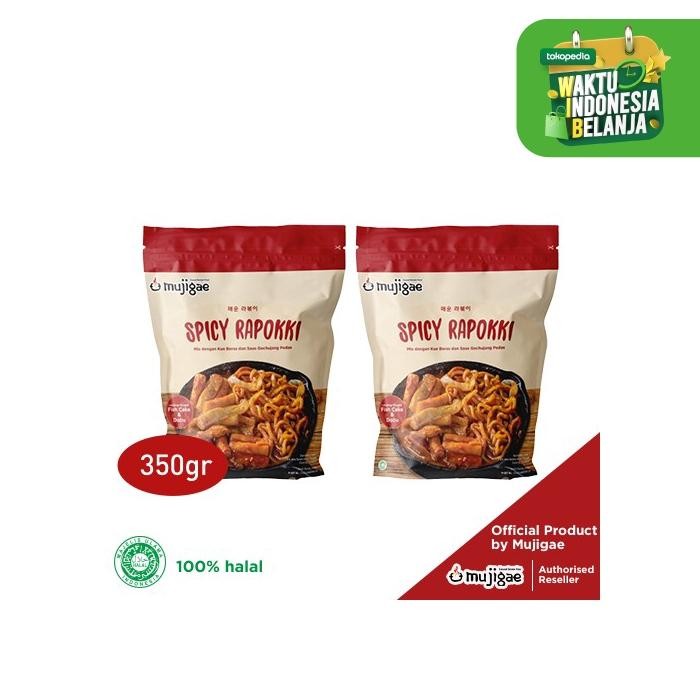 

PAKET ISI 2 - Mujigae Spicy Rapokki 350gr / Ramen Topokki