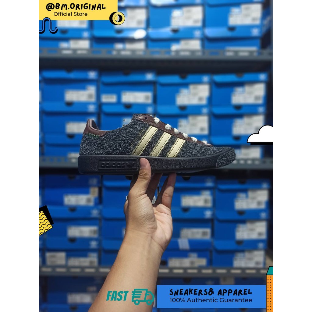Adidas Forest Hills x Brain Dead Core Black Panton Branch JR7942