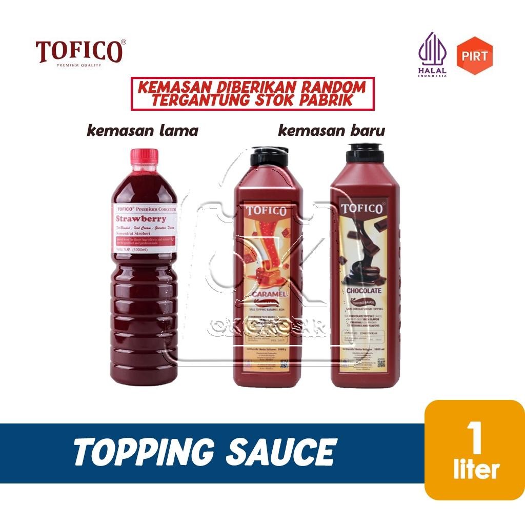 

Tofico Topping Sauce / Aneka Rasa Topping Botol Plastik 1 Liter