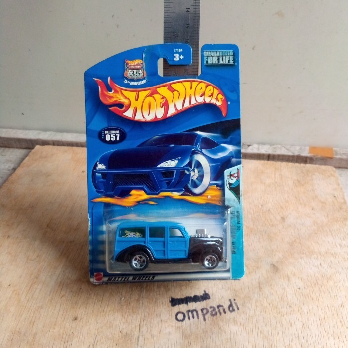 ZS34 hot wheels 40 s woodie woody