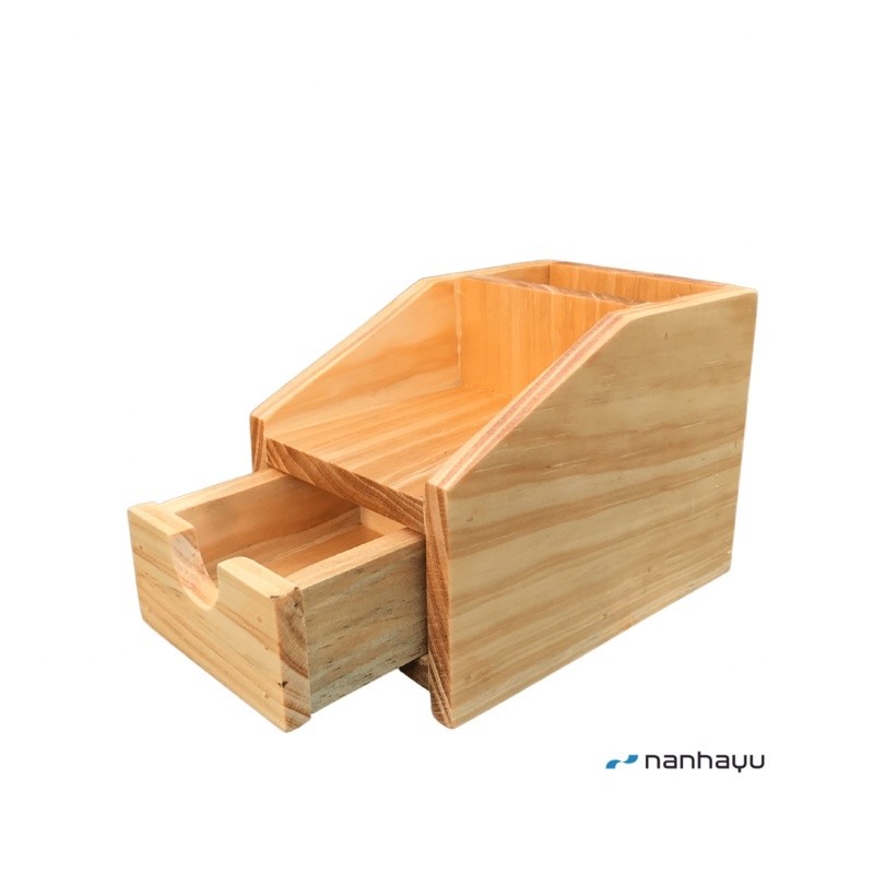 

ARFSHOP Nanhayu SIDU - Small Desk Organiser With Drawer / Tempat Pulpen Dan Peralatan Kantor Minimalis
