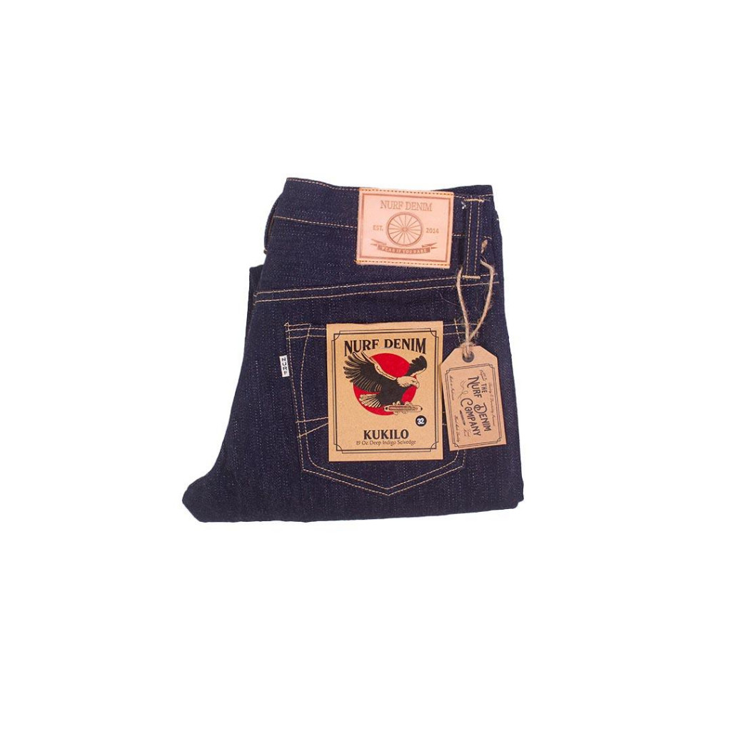 NURF Denim - KUKILO - 19 Oz - Extra Deep Indigo - Celana Jeans Pria - Selvedge Series