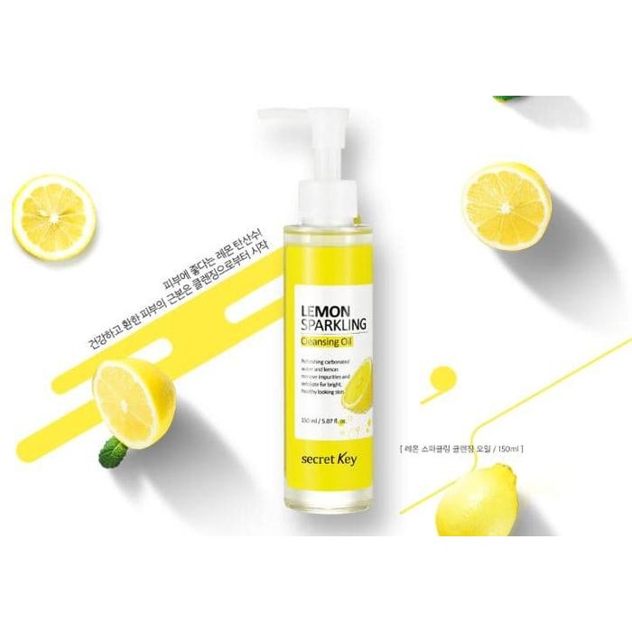 Secret Key - Lemon Sparkling Cleansing Oil 150ml / Make-up Remover