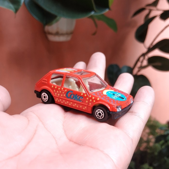 Edocar Peugeot 205 GTi Coca Cola Loose Rare VHTF Miniatur Mainan Diecast