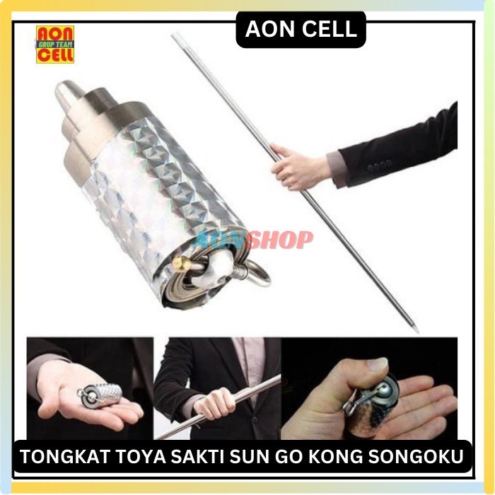 [AS] Tongkat Ajaib Toya Sakti Sun Go Kong Sungokong Songoku Metal Besi