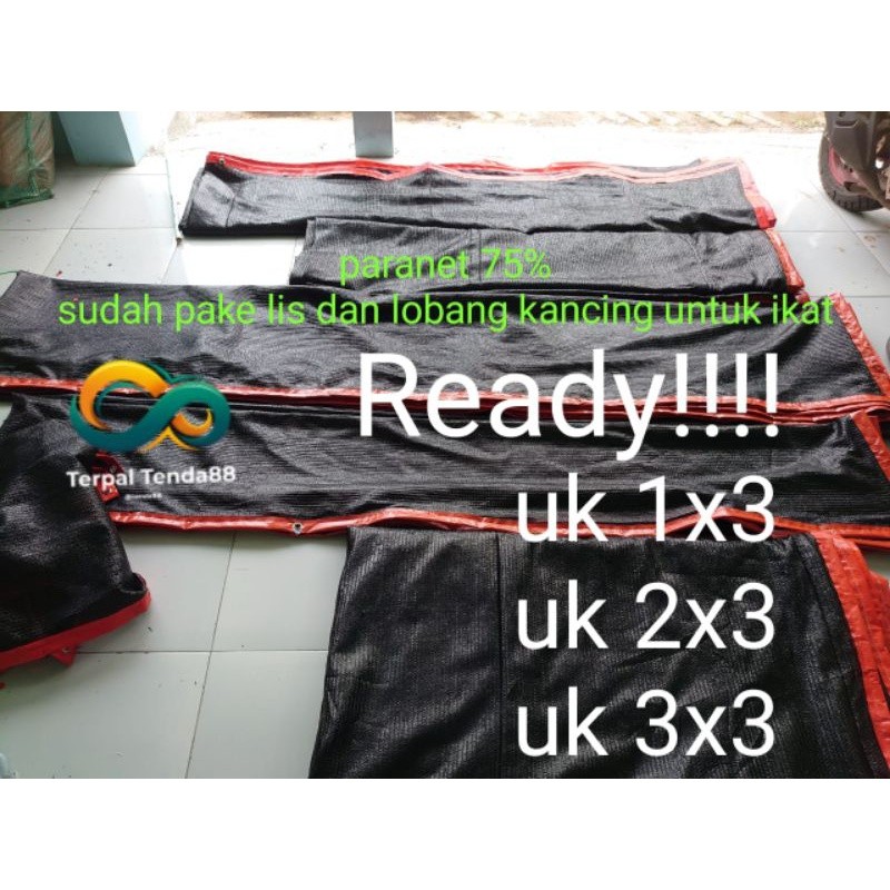 Paranet 75% Uk 1x3. 2x3 3x3  3x4 3x5 paranet peneduh tanaman