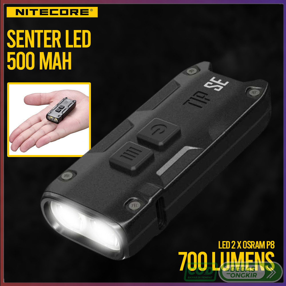 NITECORE Senter LED 2 OSRAM P8 700 Lumens - TIP SE
