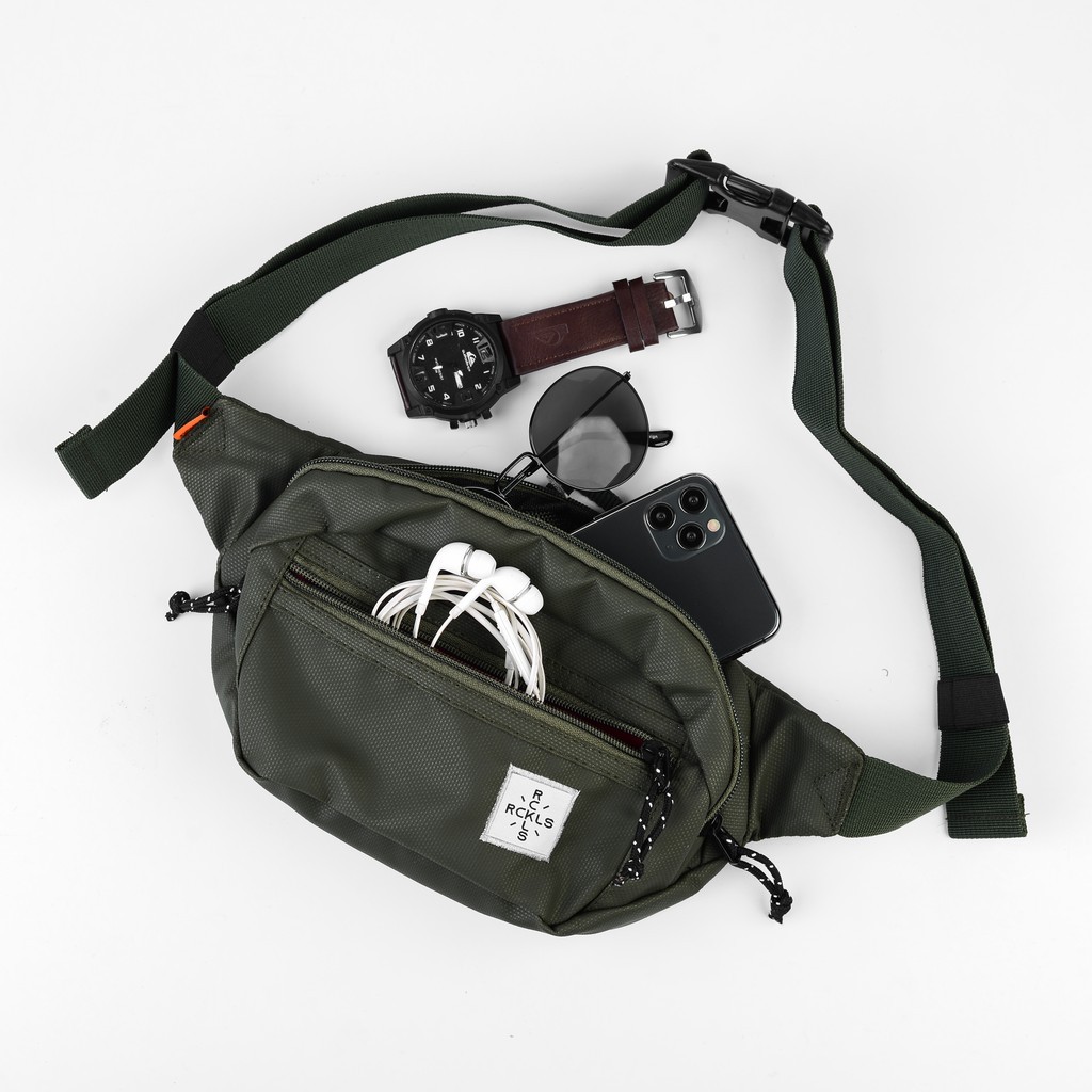 RCKLS. WAISTBAG HIKING TAS PINGGANG PRIA WB OUTDOOR