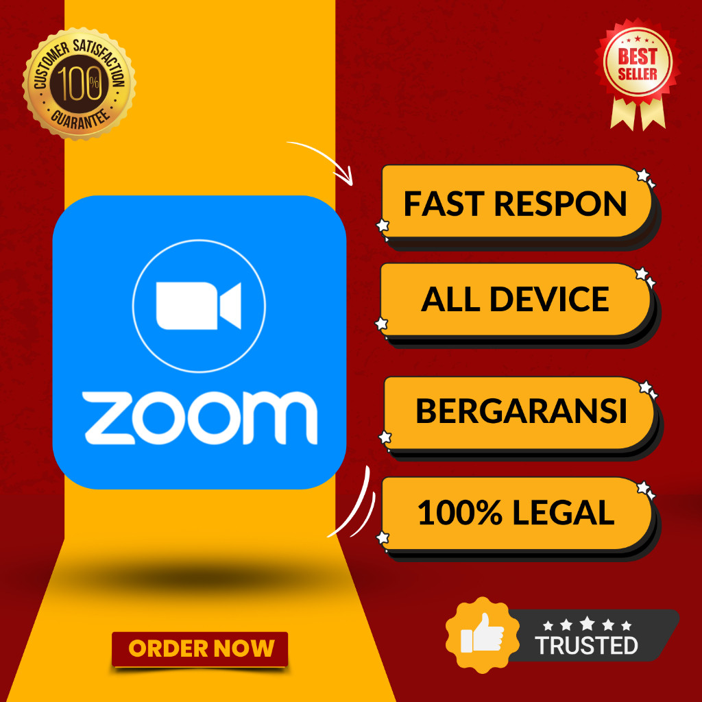 Zoom Private Pro 1 Tahun Full Garansi
