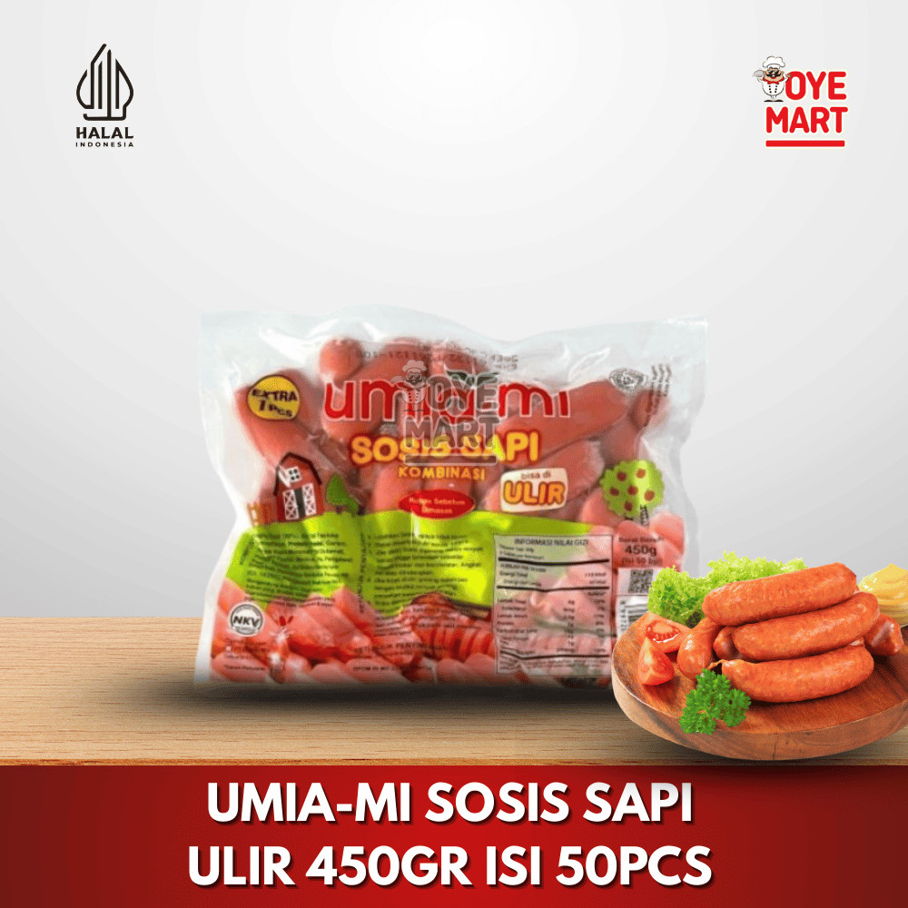 

UMIAMI SOSIS SAPI ULIR 450GR ISI 50 PCS / SOSIS SAPI KOMBINASI
