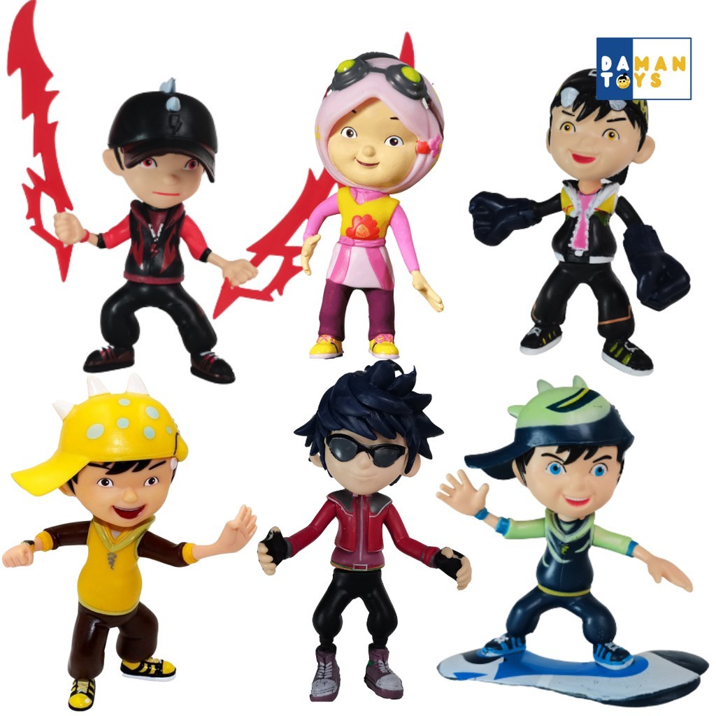 ORANSHOP Mainan Boboiboy Galaxy Halilintar Boboboy Boboboi Action Figure Murah Satuan