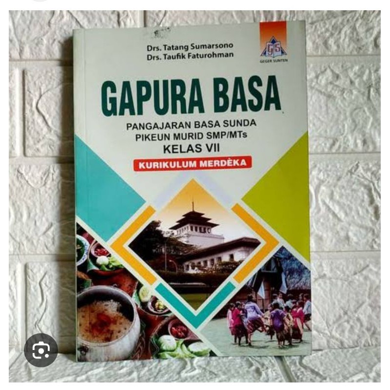 

buku gapura basa sunda pikeun murid smp mts kelas 7 kurikulum merdeka kurmer