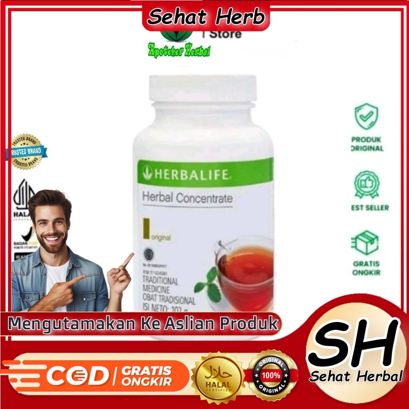 Herbalife Teh Herbal Concentrate Thermojentic Pembakar Lemak Herbalife Concentrate Original Pembakar