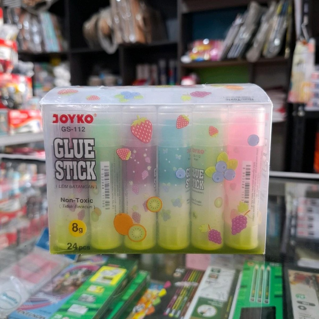 

2pcs Glue stick Joyko Gs-112 lem kertas lucu