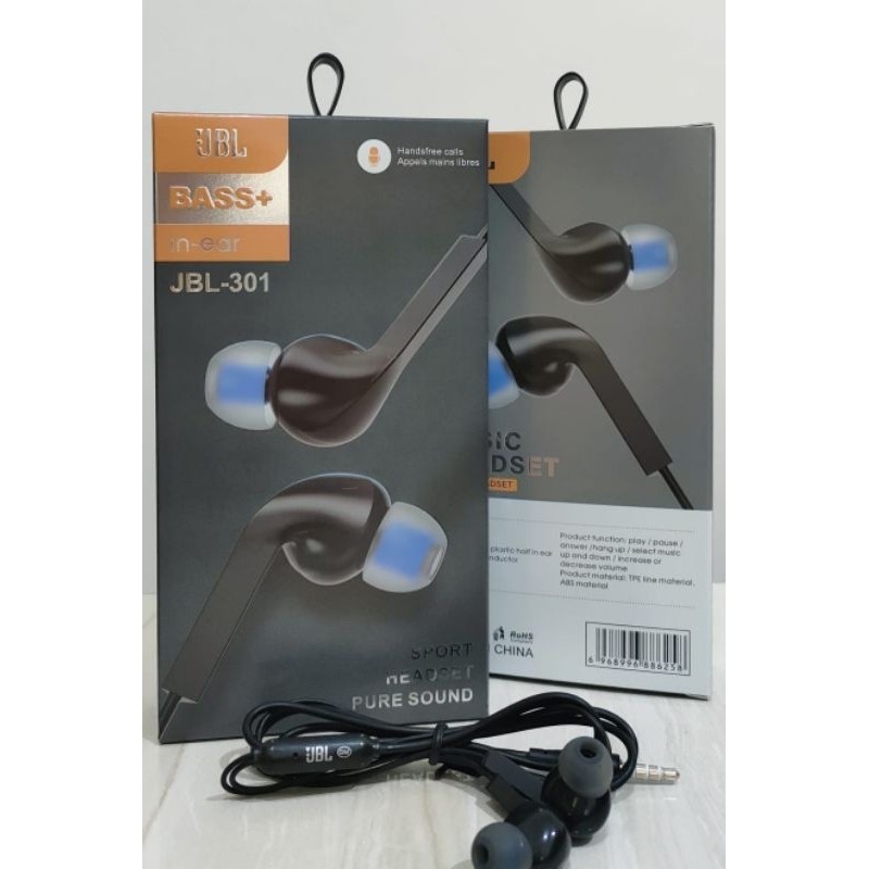 HF Headset Earphone ORI JBL 301 88