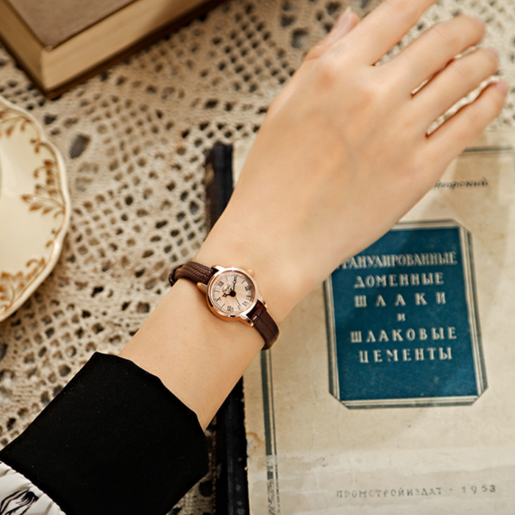 Gedi Jam Tangan Wanita GEDI MINI jam tangan anti air Korea Strap LEATHER Analog Fashion Korea