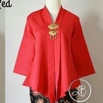 

Promo !! Atasan Kebaya Floy Balotelli / Kebaya Encim / Kebaya Kutubaru - Hitam, M