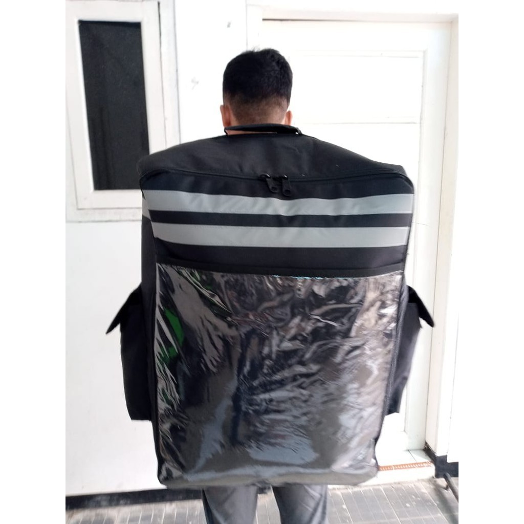 TPK Tas Ransel / Tas Kurir T/ as Delivery motor / Tas Makanan / Box Ransel Kurir TAS PUNGGUNG KURIR