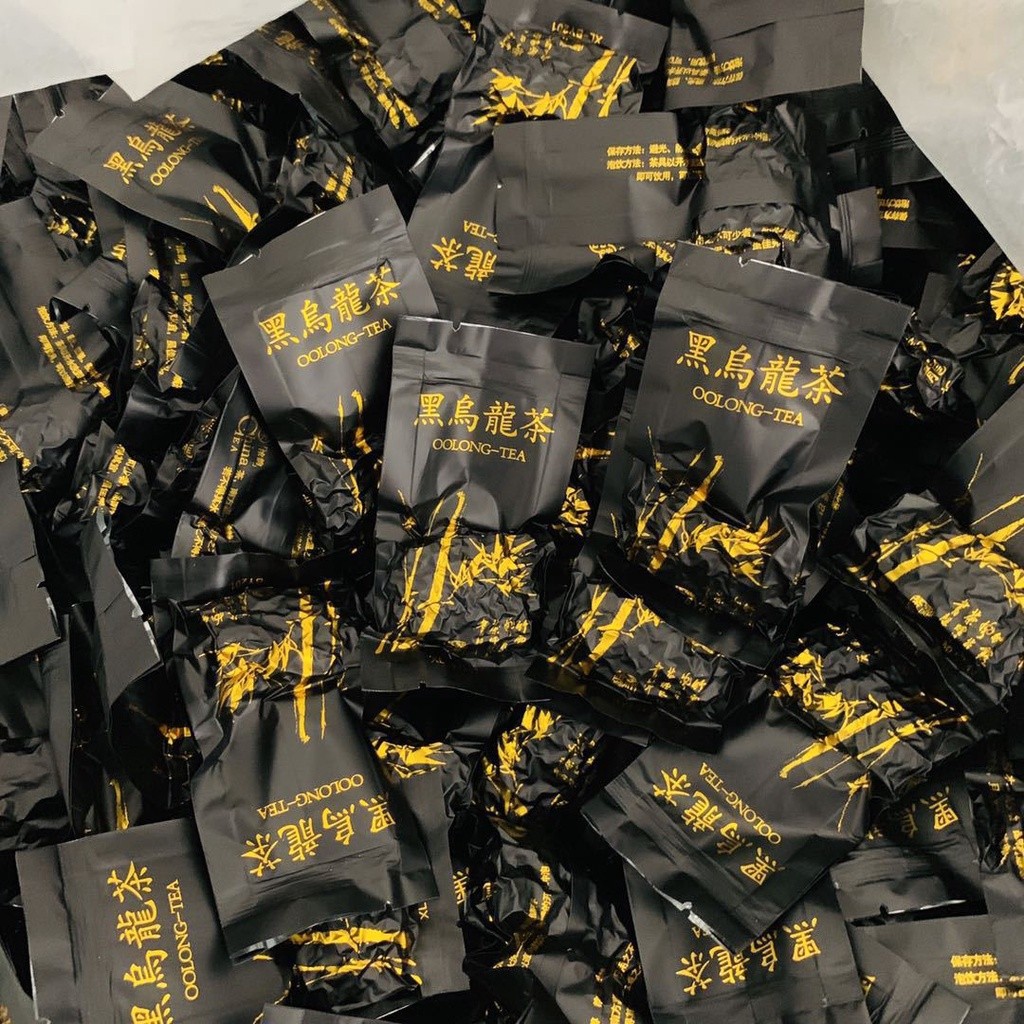 

50 Pcs isi Chinese Tea Teh Cina Sachet Tie Guan Yin Oolong Green Tea PVC TEA (SUDAH KEMASAN PVC)