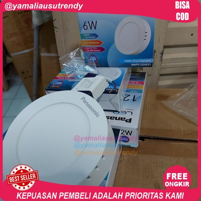 Lampu Downlight Panasonic Led 6 watt outbow
