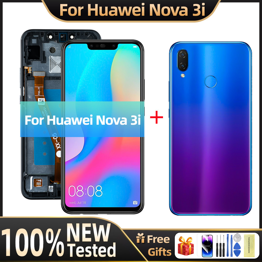 For Huawei Nova 3i LCD INE-LX1 Display Touch Screen INE-LX2 Replacement For Huawei P Smart Plus 2018