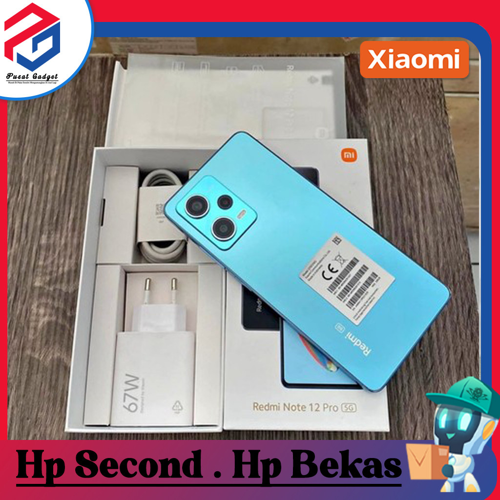 Xiaomi Redmi Note 12 Pro 4G | 5G Ram 6/128GB | Ram 8/256GB Second Grade A