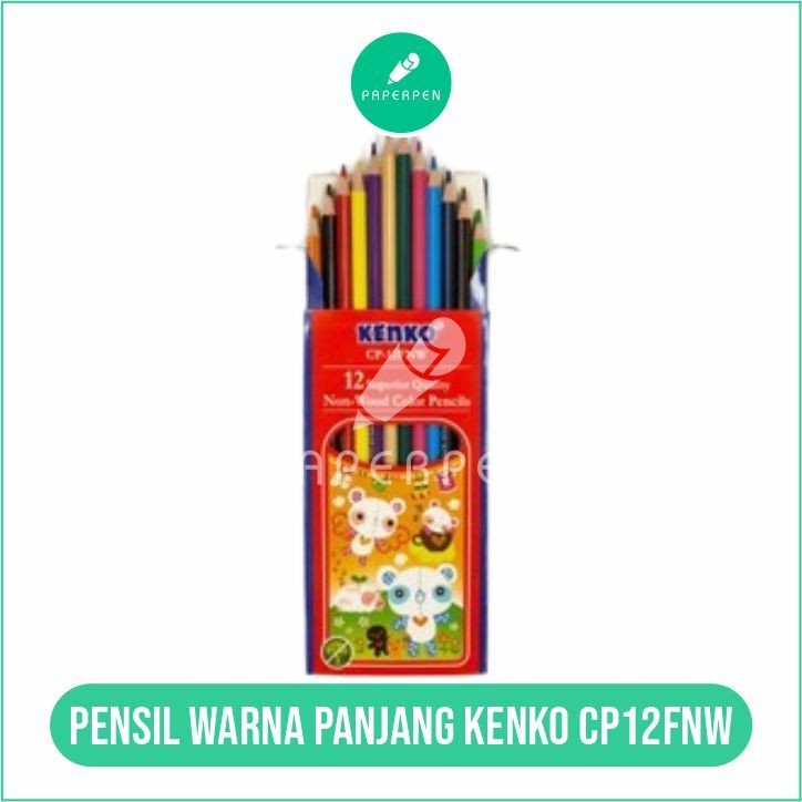 

[MS] PENSIL WARNA PANJANG KENKO CP12FNW